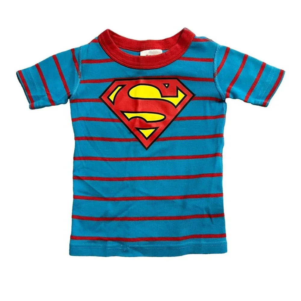 Hanna Andersson Sz 90 (3) Superman Short Pajamas